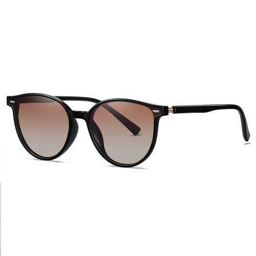 Hot Selling Fashion Black Frame Sunglasses Tac Lens Sunglasses