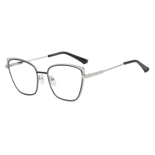 Fashion Jagged Shape Oversized Blocking Uv400 Anti Blue Light Blocker Glasses