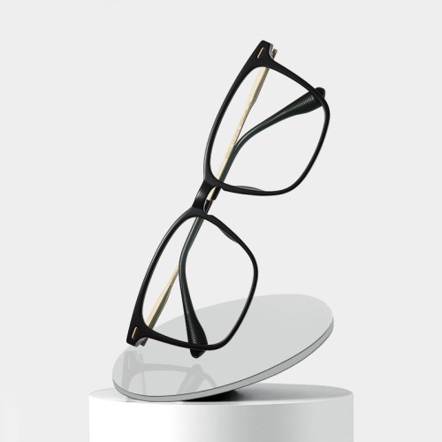New Arrival Wholesale Logo Custom Tr90+Titanium Eyeglasses Frames Optical Glasses Blue Light Blocking Glasses