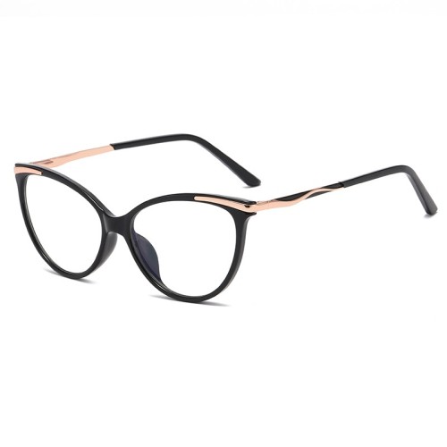Fashion Cat Eyes Glasses Frame Tr90 Anti-Blue Glasses Ladies Trend Ins Style Eyeglasses Frames For Women