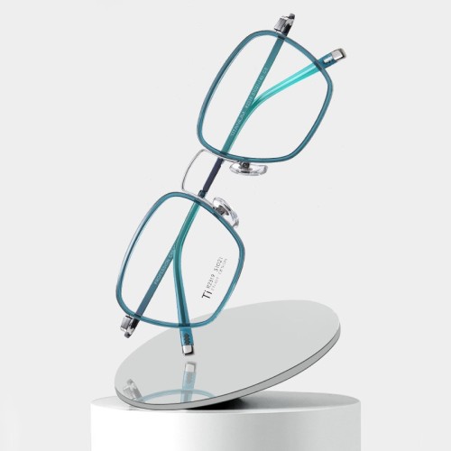 High-End Designer Pure Titanium Glasses Frame Anti-Blue Light Glasses Optical Myopia Glasses Frame Men'S And Women'S Fashion