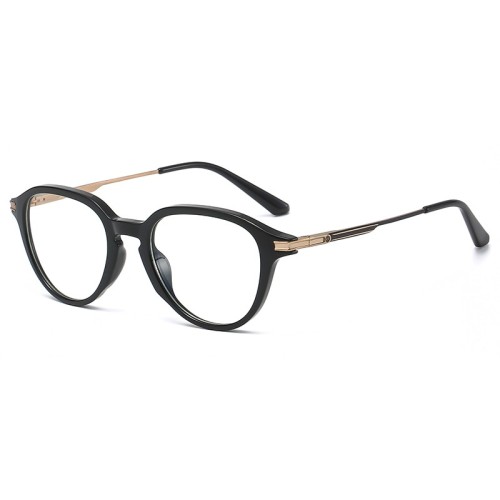 Quality Vintage Thick Polygon Frame Eyeglasses Unisex Anti Blue Light River Glasses Optical Frames
