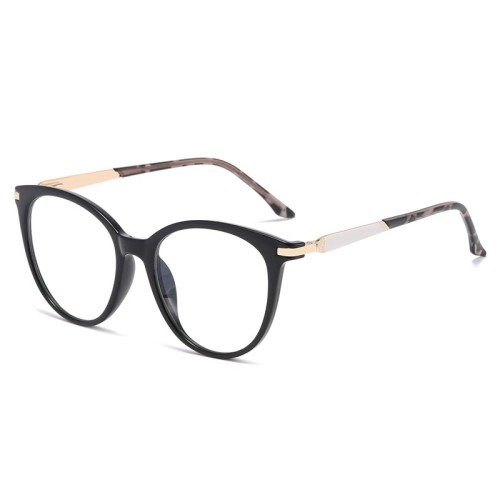 Fashion Cat Eye Custom Logo Eyeglasses Big Square Round Ladies Trend Ins Style Eyeglasses Frames For Women
