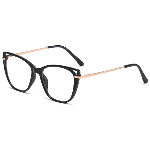 Womens Eyeglasses Fashion Shades Hollowed Out Frame Anti Blue Light Uv400 Glasses