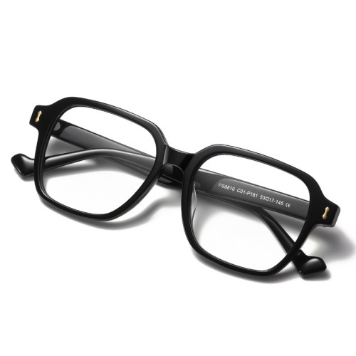 Eyeglass Frames Womens/Men Designer Full-Rim Hand Made Acetate Eyeglasses Anti-Blue Lightglasses