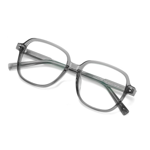 New Acetate Frame Glasses Fashion Large Frame Men'S And Women'S Anti-Blue Light Glasses