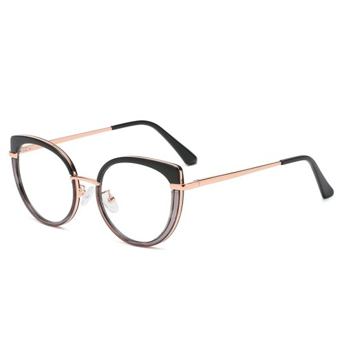 New Style Brand Design Oem Luxury Polygon Glasses Frames Anti Blue Light Optical Eyewear For Women