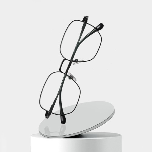 Wholesale Glasses Women And Men Square Frame Titanium Optical Glasses Blue Light Blocking Glasses