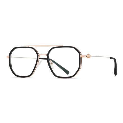Men Eyeglasses Frame Retro Spectacle Frame Large Frame Glasses Blue Light Filtering Glasses