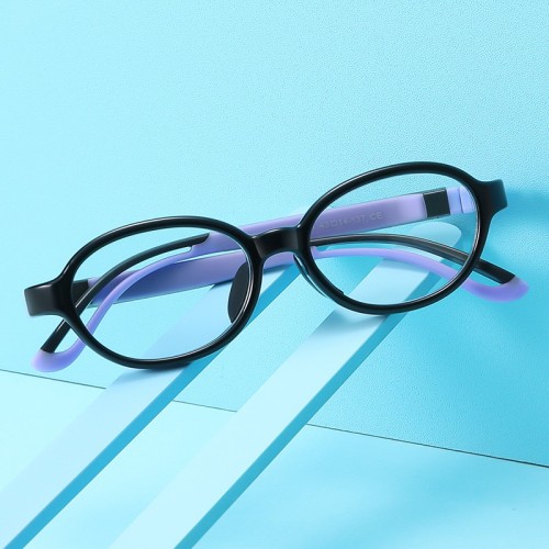 Wholesale Kids Custom Logo Interchangeable Temple Arm Detachable Anti Blue Light Optical Frames Eyewear
