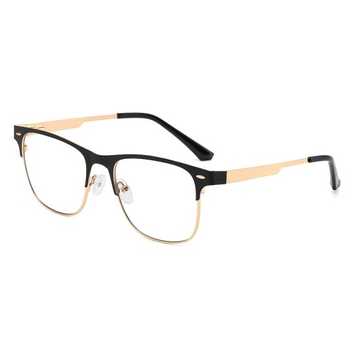 Bulk Buy Brand Design Ready Stock Italy Anti Blue Light Glasses Frames Fashion Metal Eyeglasses Optical Women Eyewear