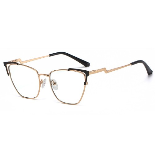 Polygon Optical Clear Lens Optical Frames Blue Light Blocking Glasses Mobile Phone Use Eyeglasses For Men And Women