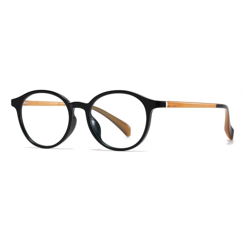 Unisex Anti-Blue Light Glasses Tr Round Frame Anti-Blue Light Glasses Blue Light Filter Glasses