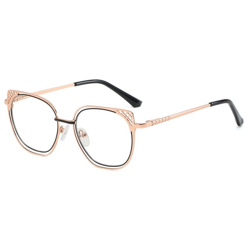 Blue Filter Double Rim Spectacle Unisex Eyeglasses Trendy Anti Radiation Eyewear Blue Light Blocking Glasses