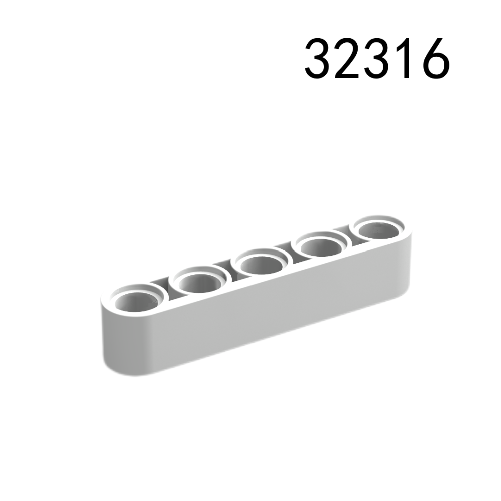 Item No: 32316  Technic, Liftarm Thick 1 x 5 Alternate Item No: 41616