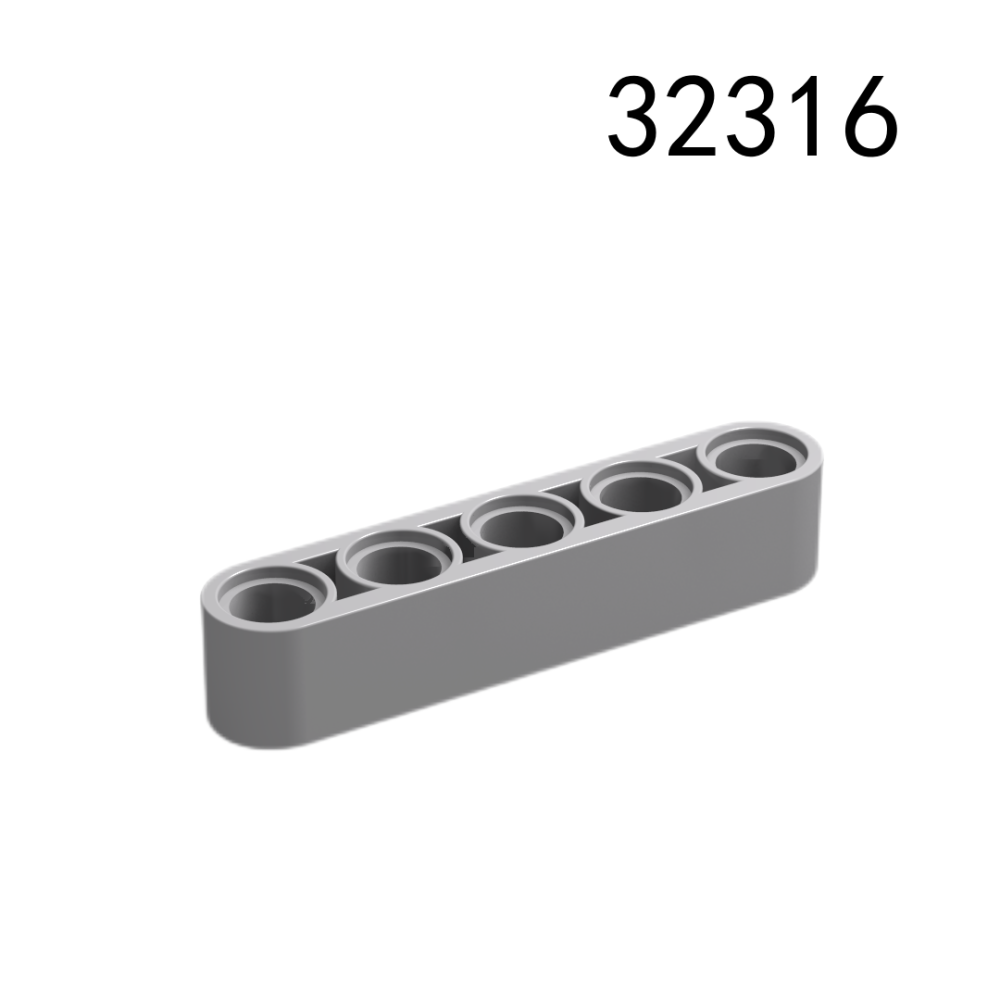 Item No: 32316  Technic, Liftarm Thick 1 x 5 Alternate Item No: 41616