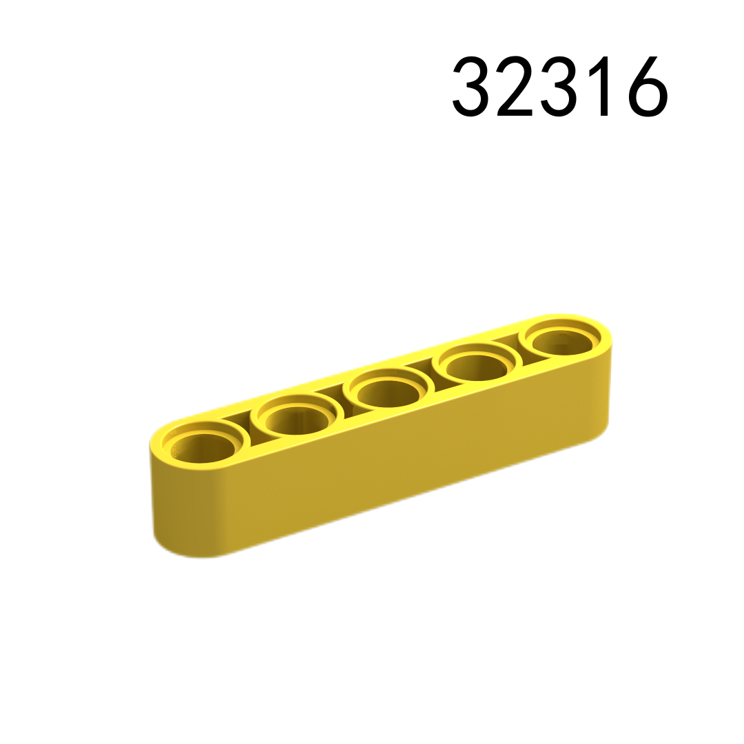 Item No: 32316  Technic, Liftarm Thick 1 x 5 Alternate Item No: 41616
