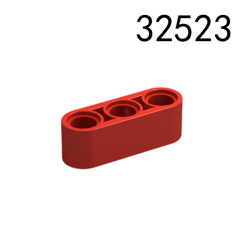 Item No: 32523 Technic, Liftarm Thick 1 x 3  Alternate Item No: 17141, 41482