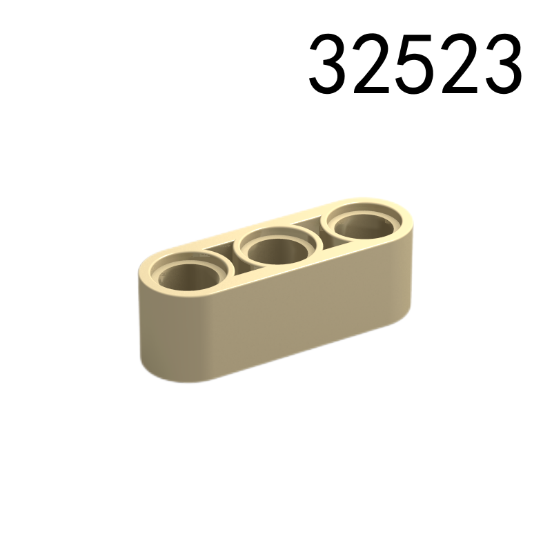 Item No: 32523 Technic, Liftarm Thick 1 x 3  Alternate Item No: 17141, 41482