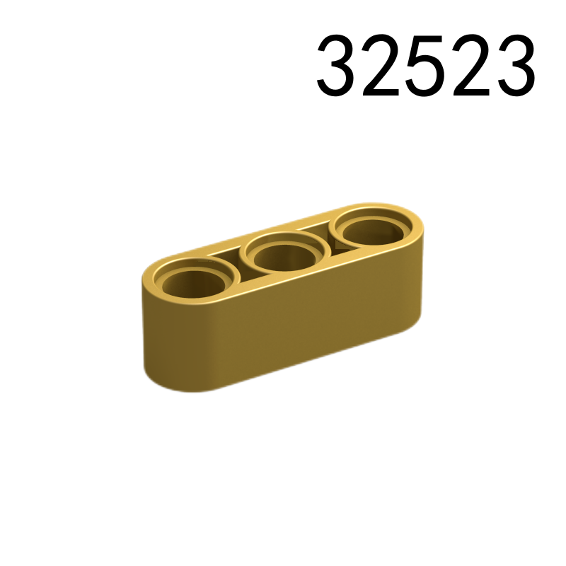 Item No: 32523 Technic, Liftarm Thick 1 x 3  Alternate Item No: 17141, 41482