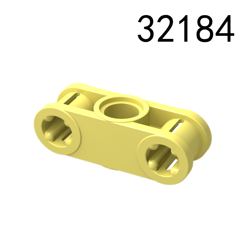 Item No: 32184 Technic, Axle and Pin Connector Perpendicular 3L with Center Pin Hole   Alternate Item No: 42142