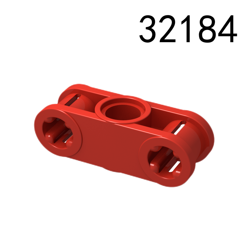 Item No: 32184 Technic, Axle and Pin Connector Perpendicular 3L with Center Pin Hole   Alternate Item No: 42142