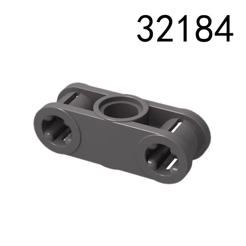 Item No: 32184 Technic, Axle and Pin Connector Perpendicular 3L with Center Pin Hole   Alternate Item No: 42142