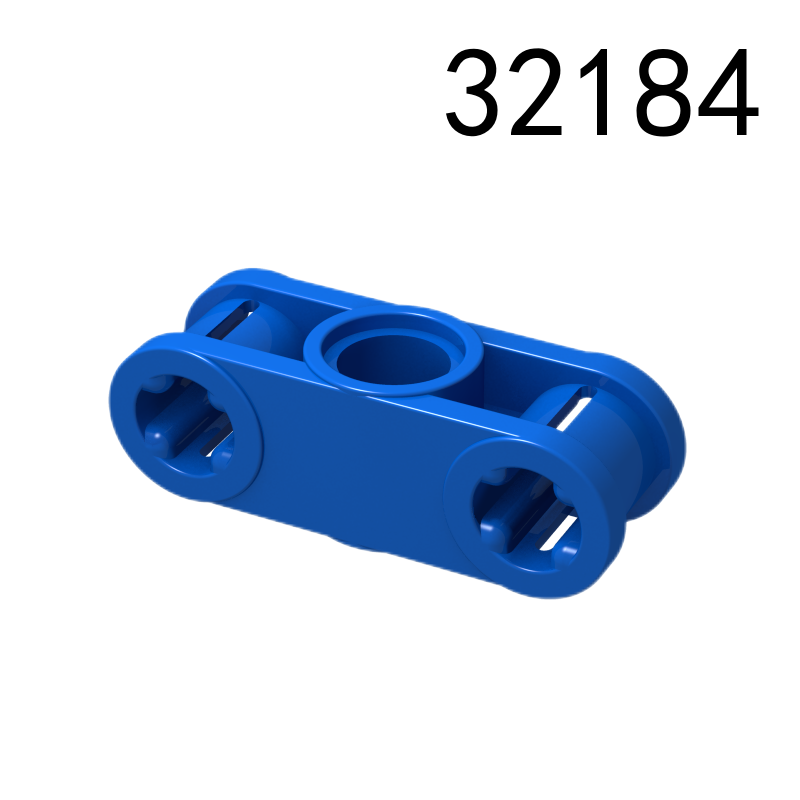 Item No: 32184 Technic, Axle and Pin Connector Perpendicular 3L with Center Pin Hole   Alternate Item No: 42142