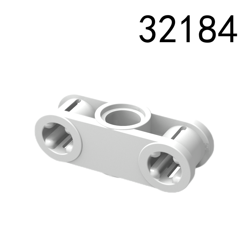 Item No: 32184 Technic, Axle and Pin Connector Perpendicular 3L with Center Pin Hole   Alternate Item No: 42142