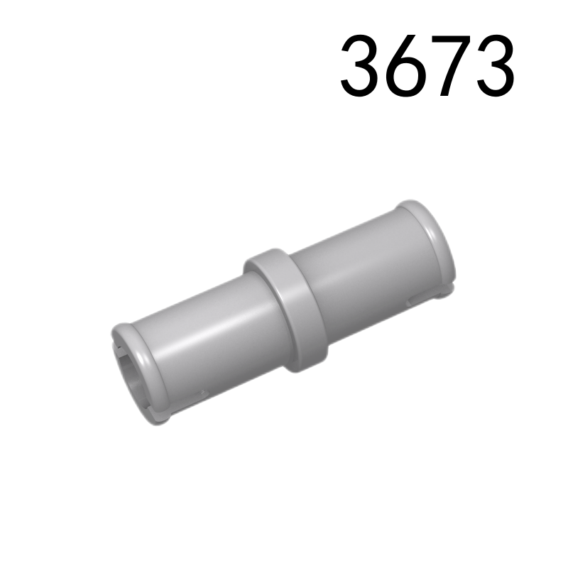Item No: 3673 Technic, Pin without Friction Ridges