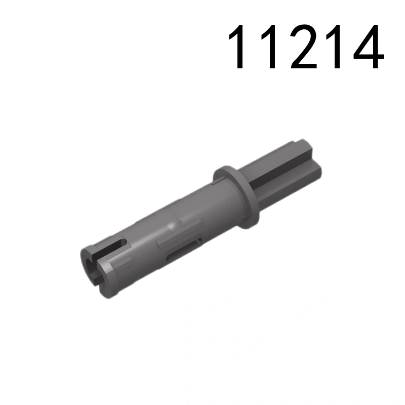 Item No: 11214 Technic, Axle 1L with Pin 2L with Friction Ridges