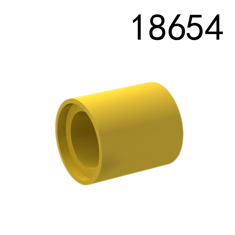 Item No: 18654 Technic, Liftarm Thick 1 x 1 (Spacer)   Alternate Item No: 38882