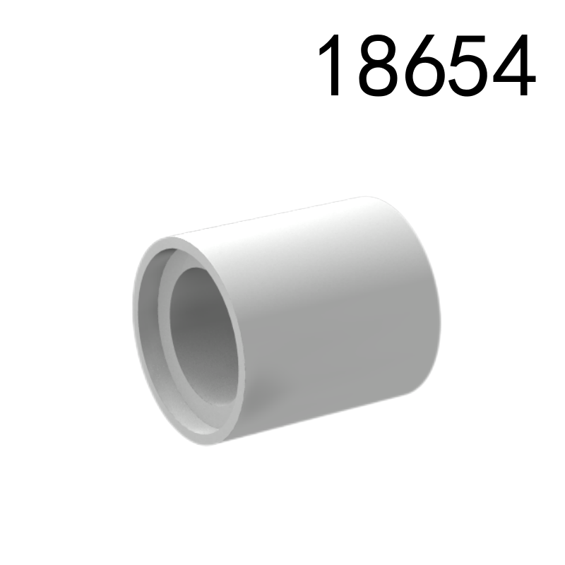 Item No: 18654 Technic, Liftarm Thick 1 x 1 (Spacer)   Alternate Item No: 38882
