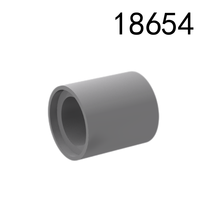 Item No: 18654 Technic, Liftarm Thick 1 x 1 (Spacer)   Alternate Item No: 38882
