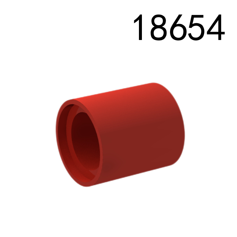 Item No: 18654 Technic, Liftarm Thick 1 x 1 (Spacer)   Alternate Item No: 38882