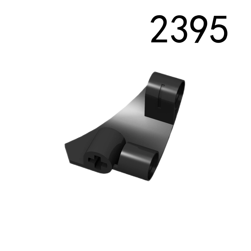 Tech 2395 Item No: 2395 Technic, Panel Curved # 9 3 x 3 Tapered Left