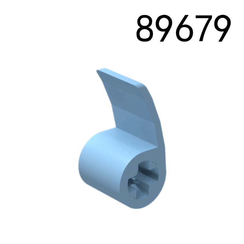 Item No: 89679  Technic, Panel Curved 2 x 1 x 1