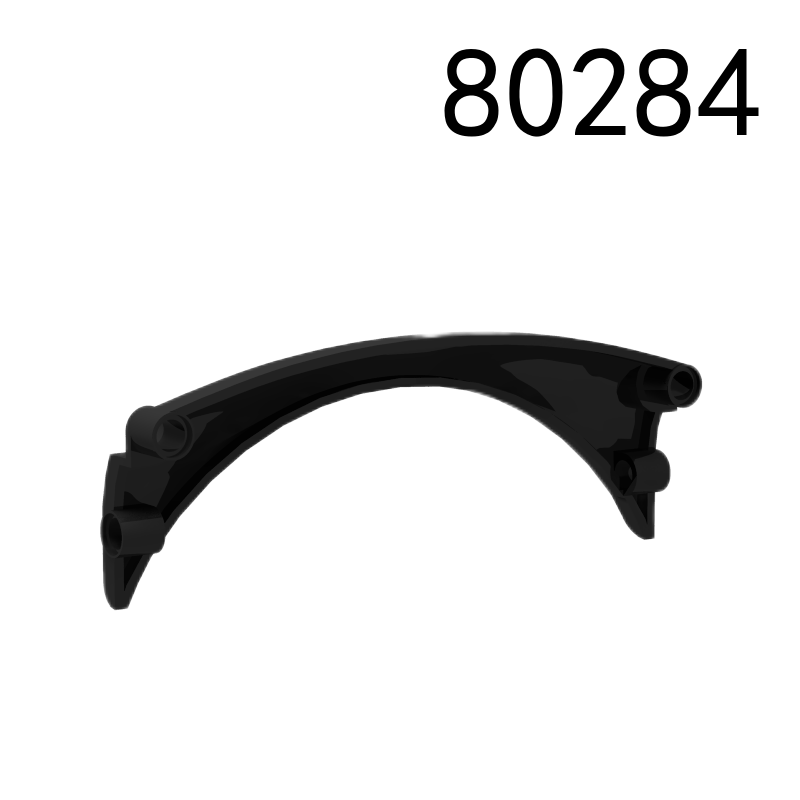 Item No: 80284 Technic, Panel Car Mudguard Arched #42 13 x 2 x 5 Rounded Top