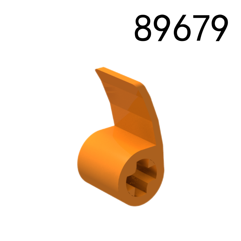 Item No: 89679  Technic, Panel Curved 2 x 1 x 1