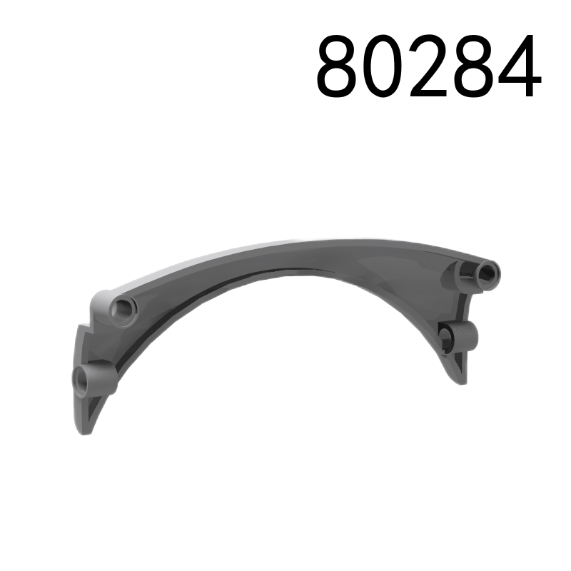 Item No: 80284 Technic, Panel Car Mudguard Arched #42 13 x 2 x 5 Rounded Top