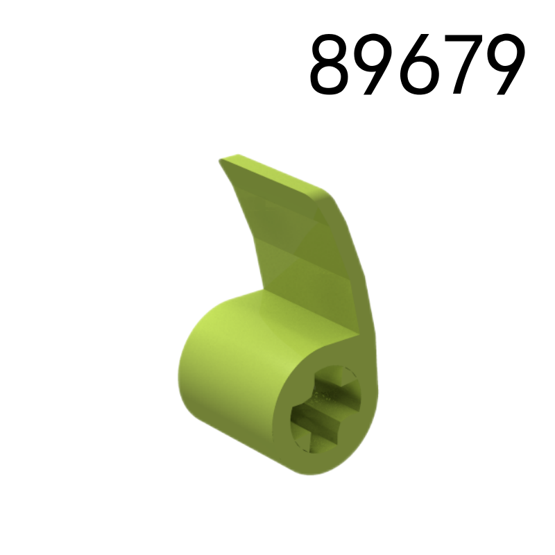 Item No: 89679  Technic, Panel Curved 2 x 1 x 1