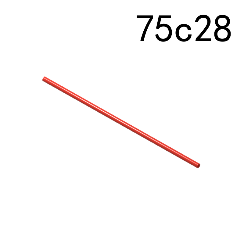 Item No: 75c28  Hose, Rigid 3mm D. 28L / 22.4cm Alternate Item No: 76280