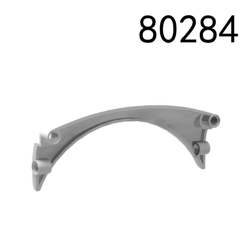 Item No: 80284 Technic, Panel Car Mudguard Arched #42 13 x 2 x 5 Rounded Top