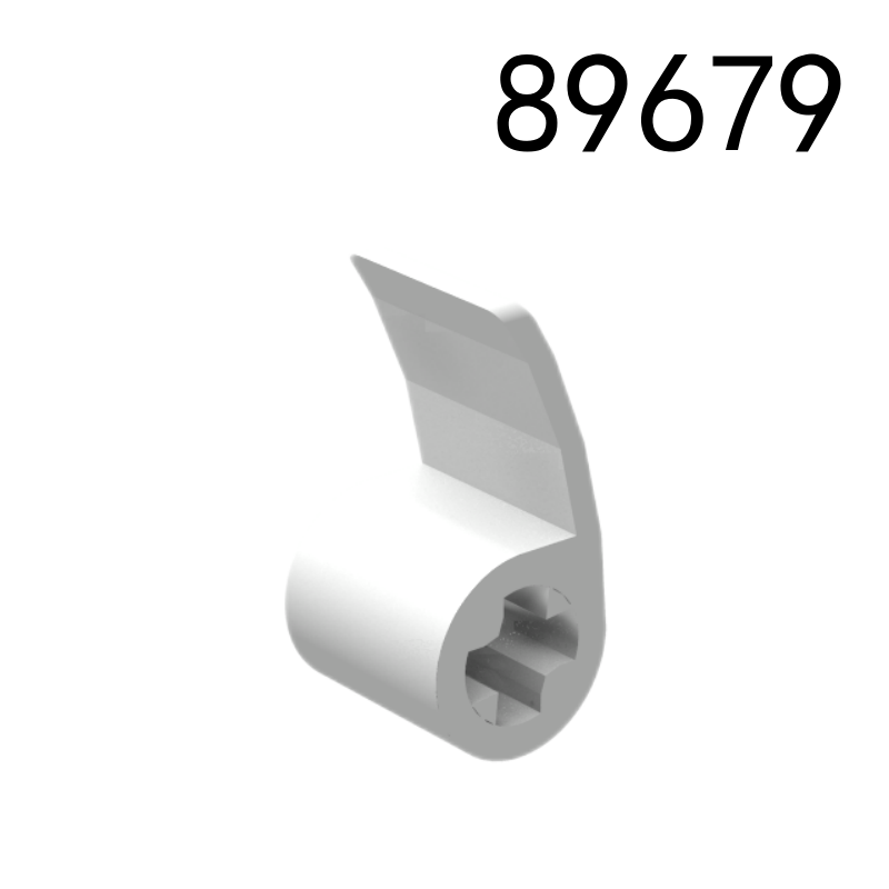 Item No: 89679  Technic, Panel Curved 2 x 1 x 1