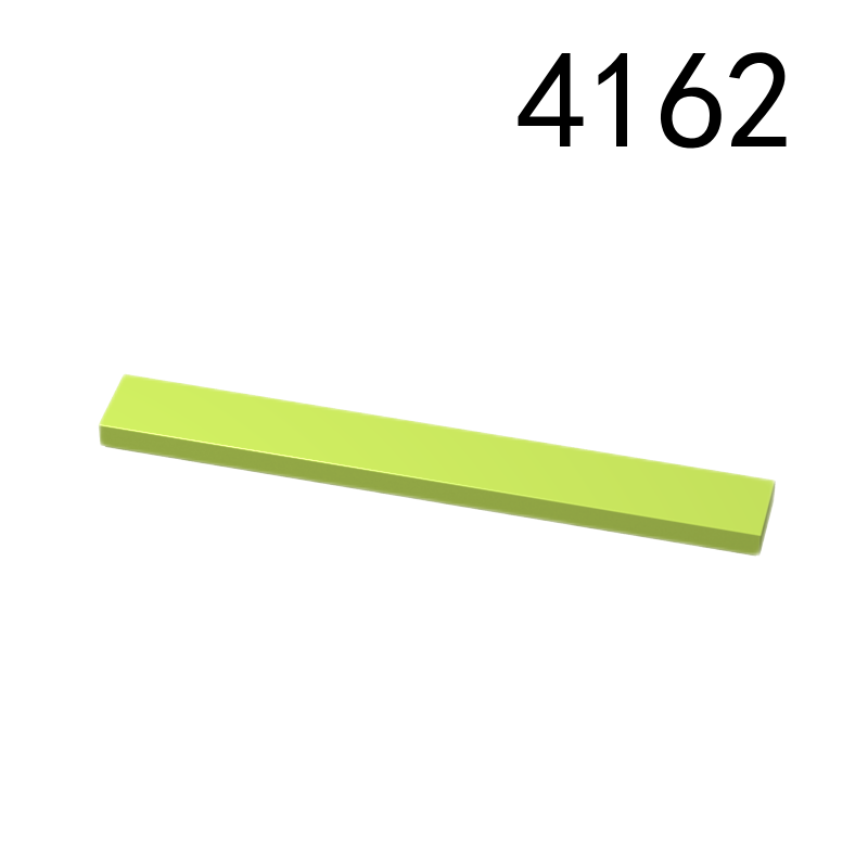Item No: 4162  Tile 1 x 8  Alternate Item No: 40929 Chinese Compatible with LEGO