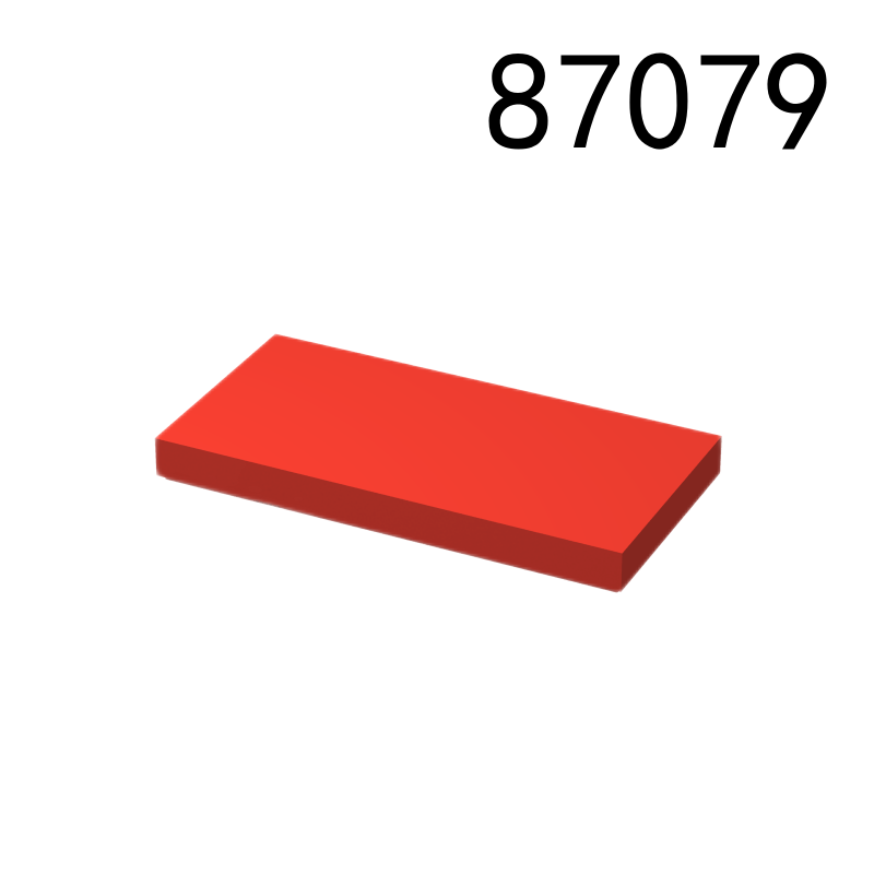 Item No: 87079 Tile 2 x 4   Alternate Item No: 38879, 71150 Chinese Compatible with LEGO