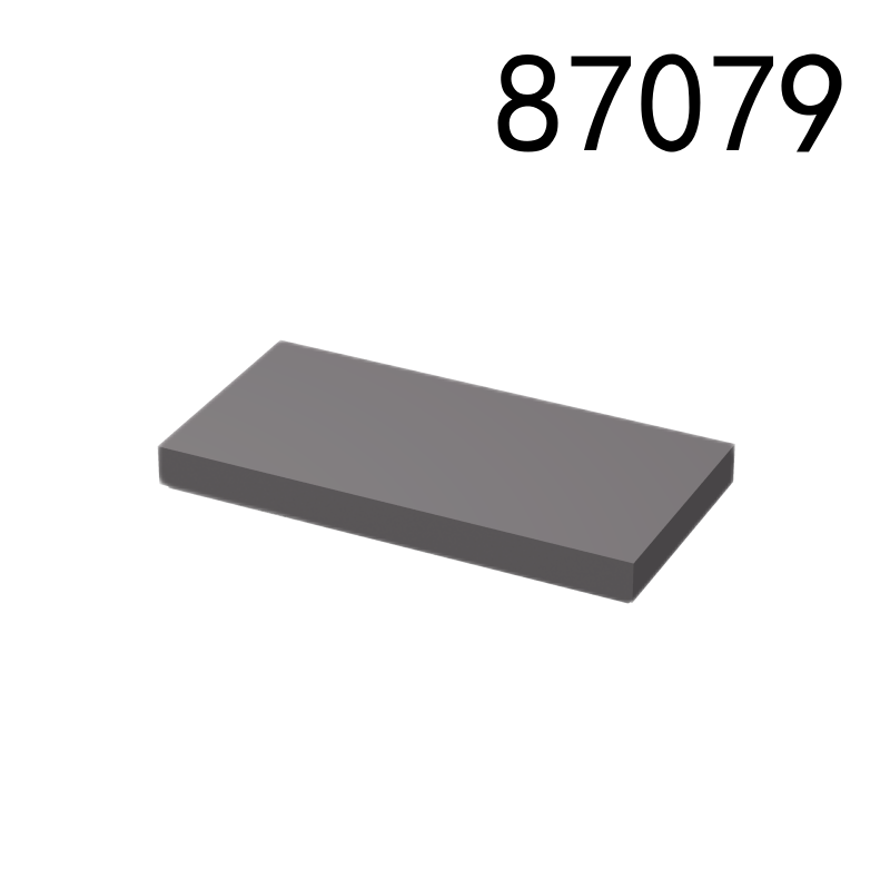 Item No: 87079 Tile 2 x 4   Alternate Item No: 38879, 71150 Chinese Compatible with LEGO