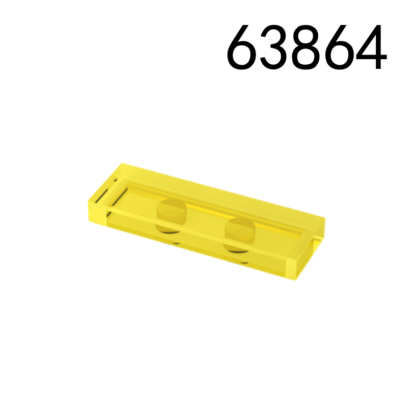 Item No: 63864  Tile 1 x 3  Alternate Item No: 37294 Chinese Compatible with LEGO