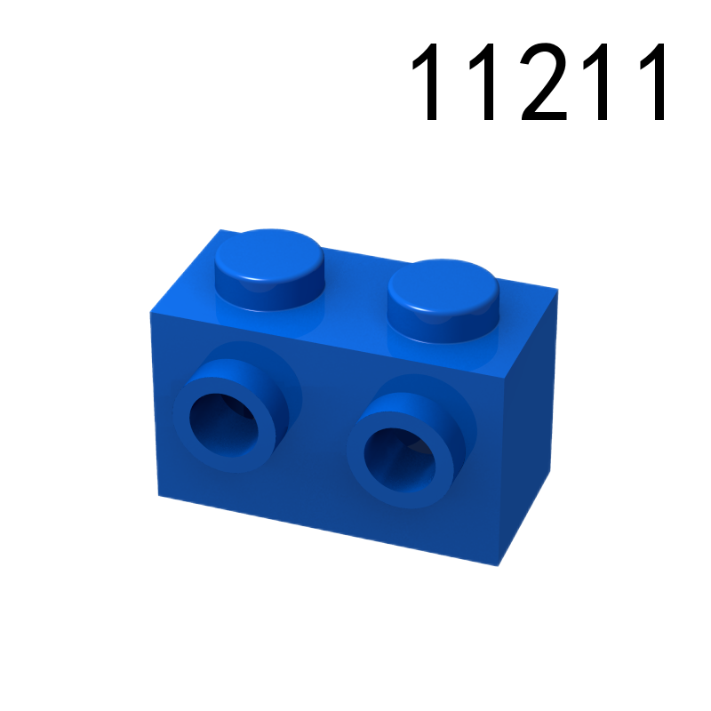 Item No: 11211 Brick, Modified 1 x 2 with Studs on 1 Side Chinese Compatible with LEGO