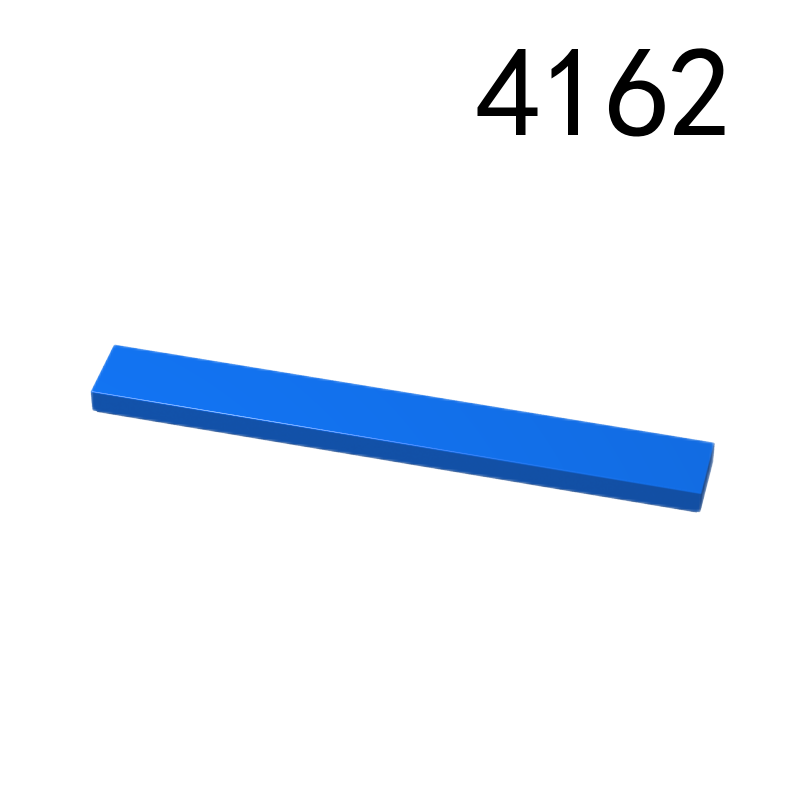 Item No: 4162  Tile 1 x 8  Alternate Item No: 40929 Chinese Compatible with LEGO